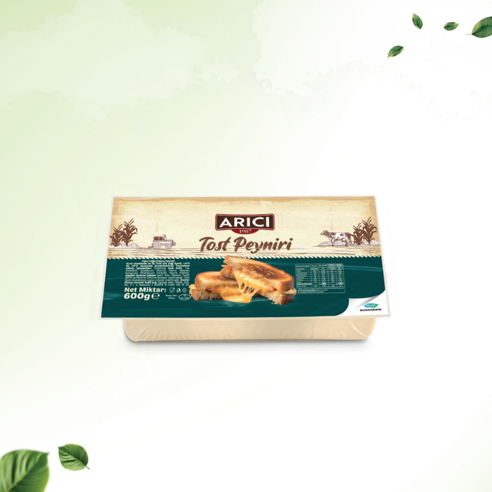 ARICI – Tost Peyniri Blok Yarım Yağlı 600 Gr